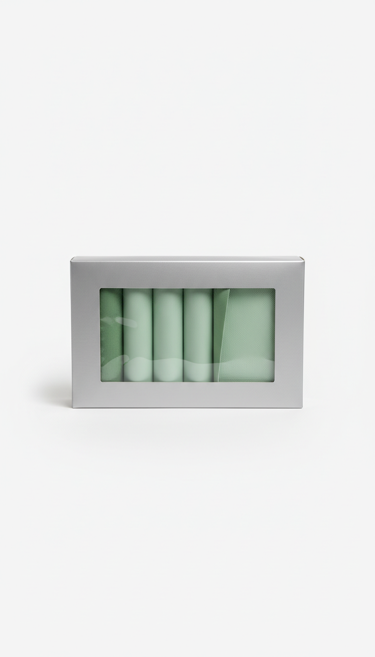 Soft Silver Grip Liner Packaging Box